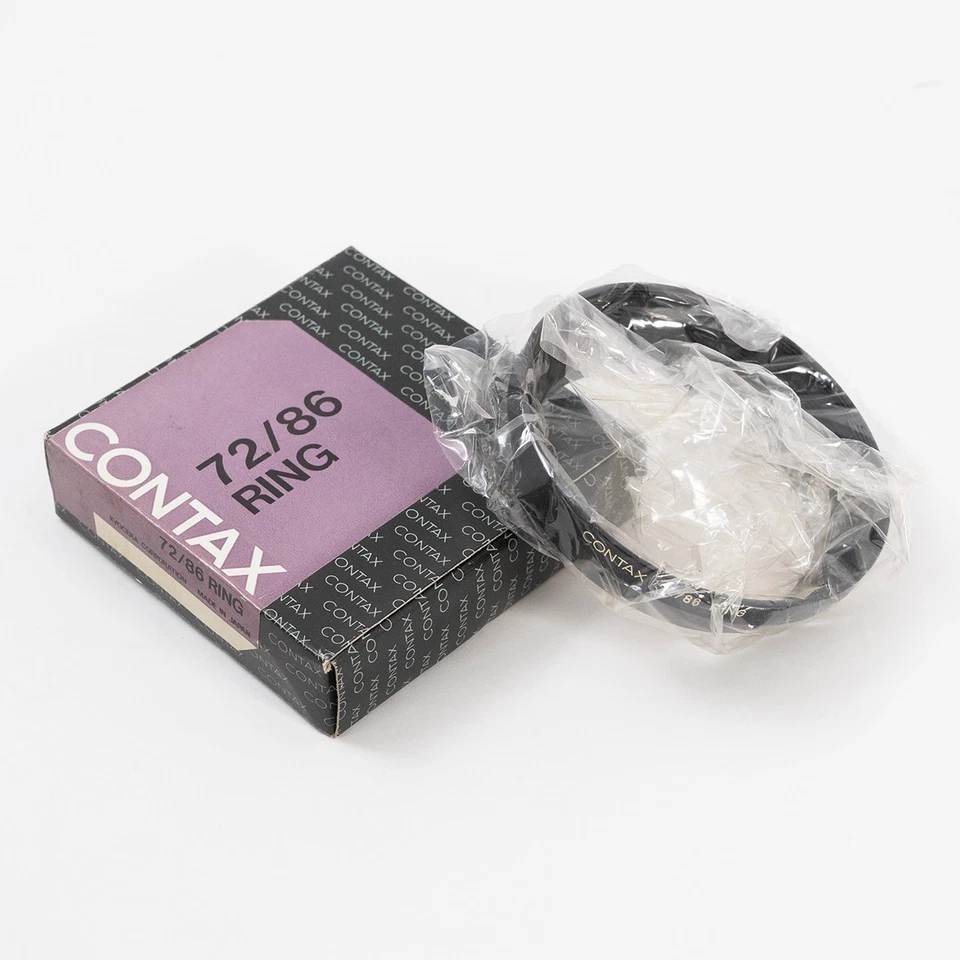 [NEW] Original Contax 72-86 Ring Made In Japan / Box Full Set  perfect condition - Image 1 of 4