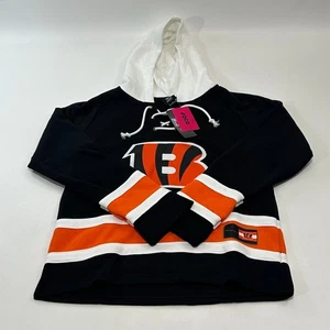 Ropa del equipo NFL Foco para hombre Cincinnati Bengals Pullover sudadera con capucha, talla S - Imagen 1 de 5