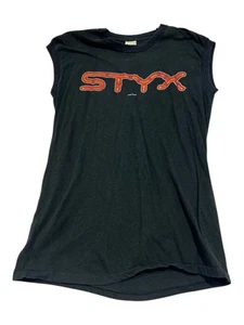 Vintage STYX Concert Tour Shirt-Kilroy Was Here 1983-Black T Shirt-M-100% Cotton - Picture 1 of 13