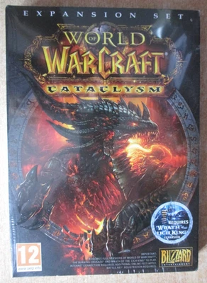 World Of Warcraft Cataclysm Expansion Set WOW PC Disc Game BRAND NEW SEALED - Image 1 of 2