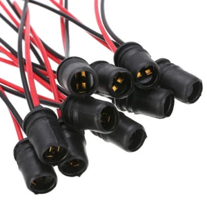 Conector de enchufe de arnés de cableado de extensión de bombilla 10 piezas T10 168 194 W5W - Imagen 1 de 5