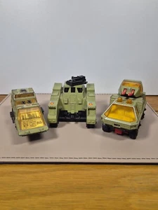 Matchbox Vintage 1977 Raider Command 3 Cars Spares Repairs.please Study Pictures - Picture 1 of 20