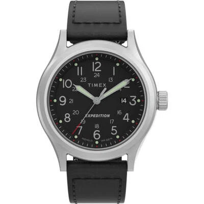 Orologio Uomo TIMEX EXPEDITION NORTH SIERRA TW2V07400 Pelle Nero - Immagine 1 di 3