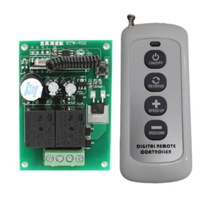 Kit de controlador de motor DC12V regulador de velocidad controlador remoto inalámbrico - Imagen 1 de 7