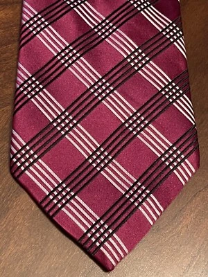 Corbata de cuello vintage Pierre Cardin 100 % seda para hombre hecha en EE. UU. Foto 1 de 4