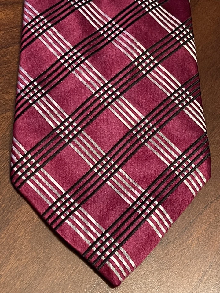 Винтажный мужской галстук Pierre Cardin 100% шелк сделано в США - Изображение 1 из 4