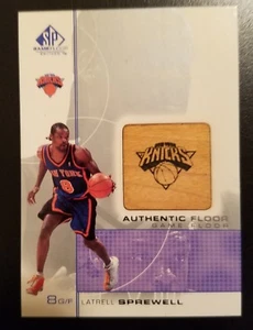 2000-01 SP Game Floor Edition/Authentic Floor/Latrell Sprewell #LS2 - Picture 1 of 2