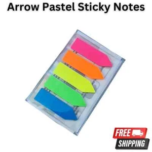 Neon Adhesive Highlighter inded sticky flags tab page marker - Picture 1 of 3