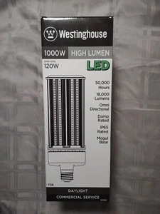 Westinghouse 3518000, 120W T38 LED 5000K E39 (Mogul) Base, 120-277 Volt, Box - Picture 1 of 4