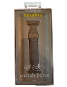 Heyday Apple Watch Bracelet de remplacement en maille métallique 38 mm-40 mm, or (or-brunâtre) - Photo 1 sur 2
