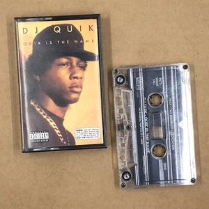 DJ QUIK Cassette Tape 90s Rap G-Funk QUIK IS THE NAME BORN AND RAISED IN COMPTON - Picture 1 of 6