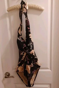 Kona Sol Damen 1 Stück Blumen Badeanzug integrierter BH Gr. 18W - Bild 1 von 6