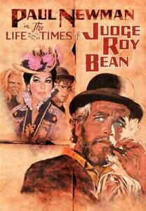 THE LIFE AND TIMES OF JUDGE ROY BEAN Movie POSTER 27 x 40 Paul Newman, B