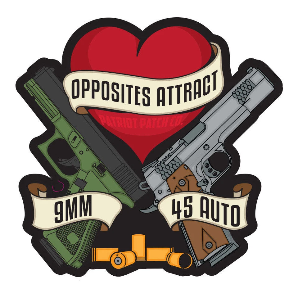 Patriot Patch Co. - Opposites Attract Sticker