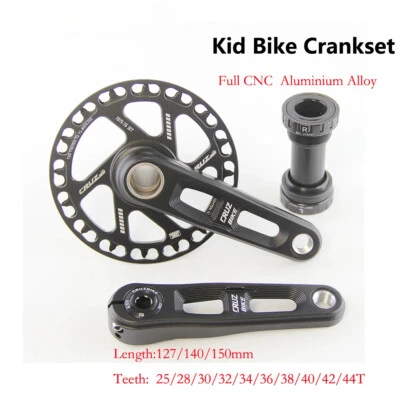 Kid's Folding Bike Crankset Hollow Tech Crank Ultralight 25T-40T Chainring BB - Image 1 of 4