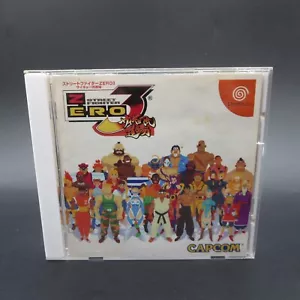 Street Fighter Zero 3 Dreamcast Fighting Game with Manual Japan NTSC-J - Picture 1 of 10