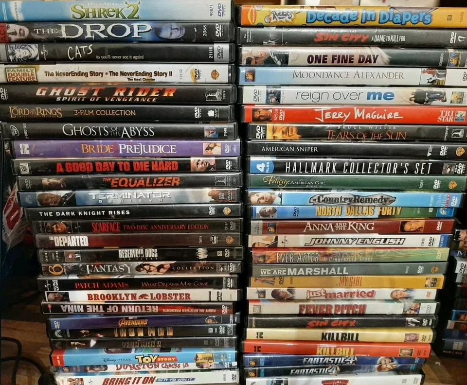 Choose Your DVDs Combined Shipping Comedy Action Adventure Family Kids Western - Image 1 of 1