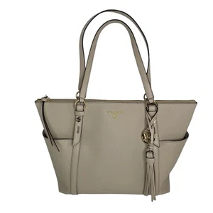 Bolso de Hombro Michael Kors Sullivan Equipaje Cuero Saffiano Superior Cremallera Grande - Imagen 1 de 17