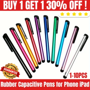 Stylus Screen Touch Pen Universal Tablet Rubber Capacitive Pens for Phone iPad - Picture 1 of 10