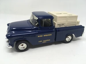 ERTL Replica 1955 USAF Cape Canaveral Chevy Cameo Pickup Truck Bank 1/25 Scale  - Picture 1 of 10