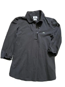 Camisa Lacoste Niñas Gris Talla 34 Cuello Abotonado Gris Pullover 3/4 Largo - 26 - Imagen 1 de 6