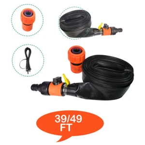 39/49FT Trampoline Sprinkler Kids Outdoor Water Game Water Spray Kit Kids Toy - Picture 1 of 16