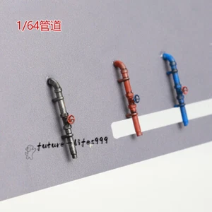 1/64 Diorama Garage Props Vending Machine Pipe Model Workshop Scene Accessories - Picture 1 of 22