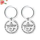 2 Pcs Letter Keychains Creative Rings Mom Backpack for Mother