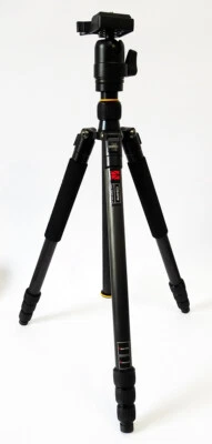 Kood Carbon Fibre Travel Tripod 25cm 4 section + Ball Head #ATC25 (UK Stock) NEW - Image 1 of 4