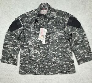 TRU-SPEC by Atlanco Military Camo Uniform Full Zip Jacket Shirt Mens 2XL