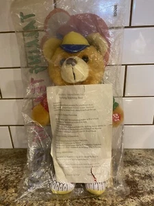 Peluche orsacchiotto parlante vintage insegna e impara a vestirti attività impegnate peluche NUOVO - Foto 1 di 4