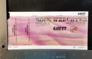 METALLICA - VINTAGE 4 JULIO 1993 WORKTER, BBÉLGICA COMO NUEVO MENOS ENTRADA COMPLETA PARA CONCIERTO - Imagen 1 de 1