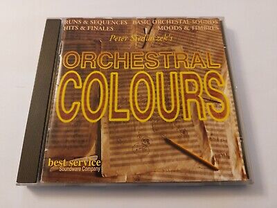 Peter Siedlaczek's Orchestral Colours Sampling Audio CD Rare Sounds Samples 1994