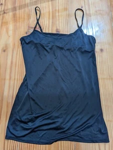 Womens natori black blouse sleeveless tank top sz s - Picture 1 of 5