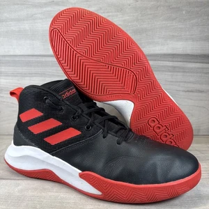 Adidas Own The Game EE9630 Negro Rojo Baloncesto Zapatos de caña alta para hombre Talla 10.5 - Imagen 1 de 22