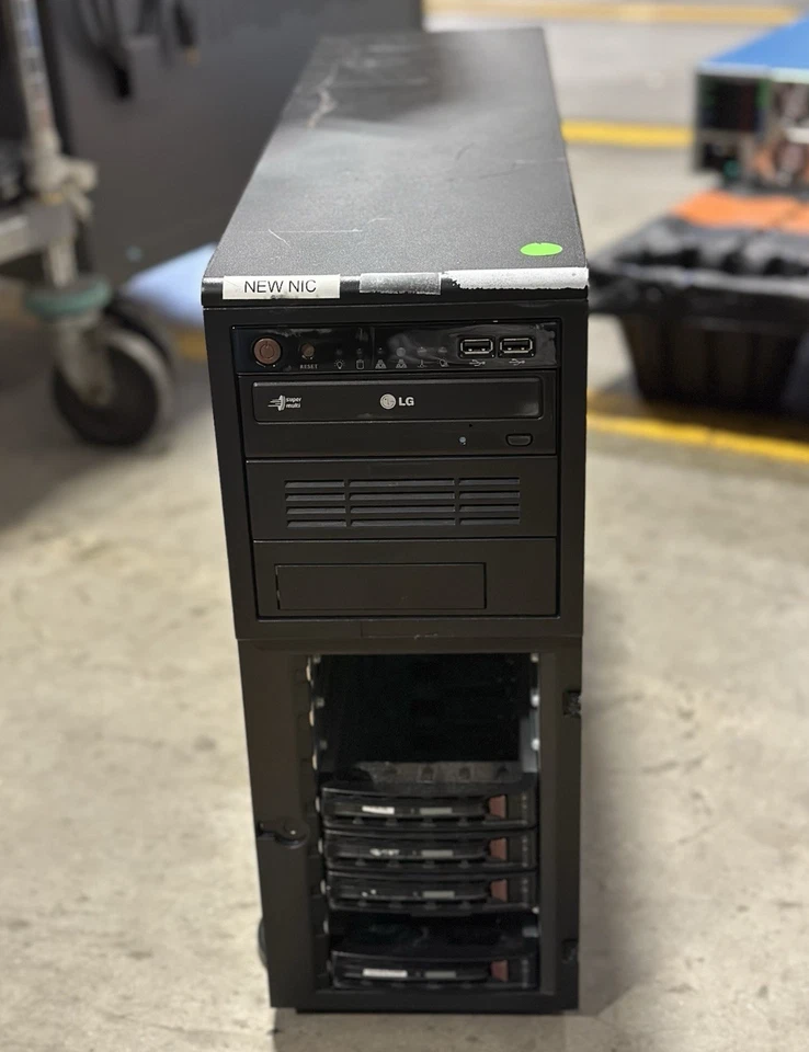 Supermicro XBDA3 8-Bay Workstation, Xeon E5-3620, 48GB, 1TB SSD-No Power Cord - Image 1 of 4