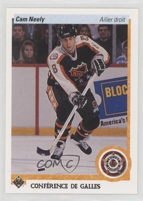 1990-91 Upper Deck All-Star French Cam Neely #493 HOF - Image 1 of 2