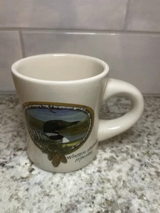 "Taza de café Black Bear Co. Winter Harbor Maine Loon 2007 recuerdo 3,75""" - Imagen 1 de 4