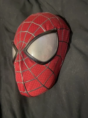Spider-man TASM2 face mask with shell and detachable eyes - Image 1 of 3