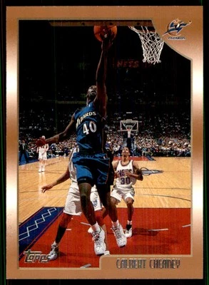 1998-99 Topps Calbert Cheaney #114 - Image 1 of 2