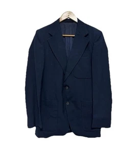 Giacca blazer vintage Christian Dior Monsieur blu navy - Foto 1 di 20