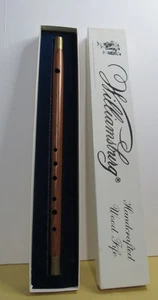 Mid-Century  1800-1863 Williamsburg Boxwood Fife with Brass Ferrules - Picture 1 of 6