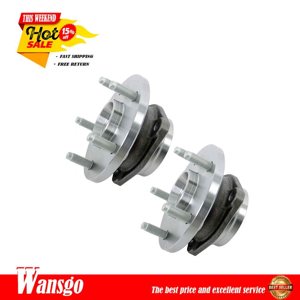 Pair For Jeep Grand Cherokee 1999 - 2004 Front Wheel Bearing and Hubs Assembly - Изображение 1 из 4