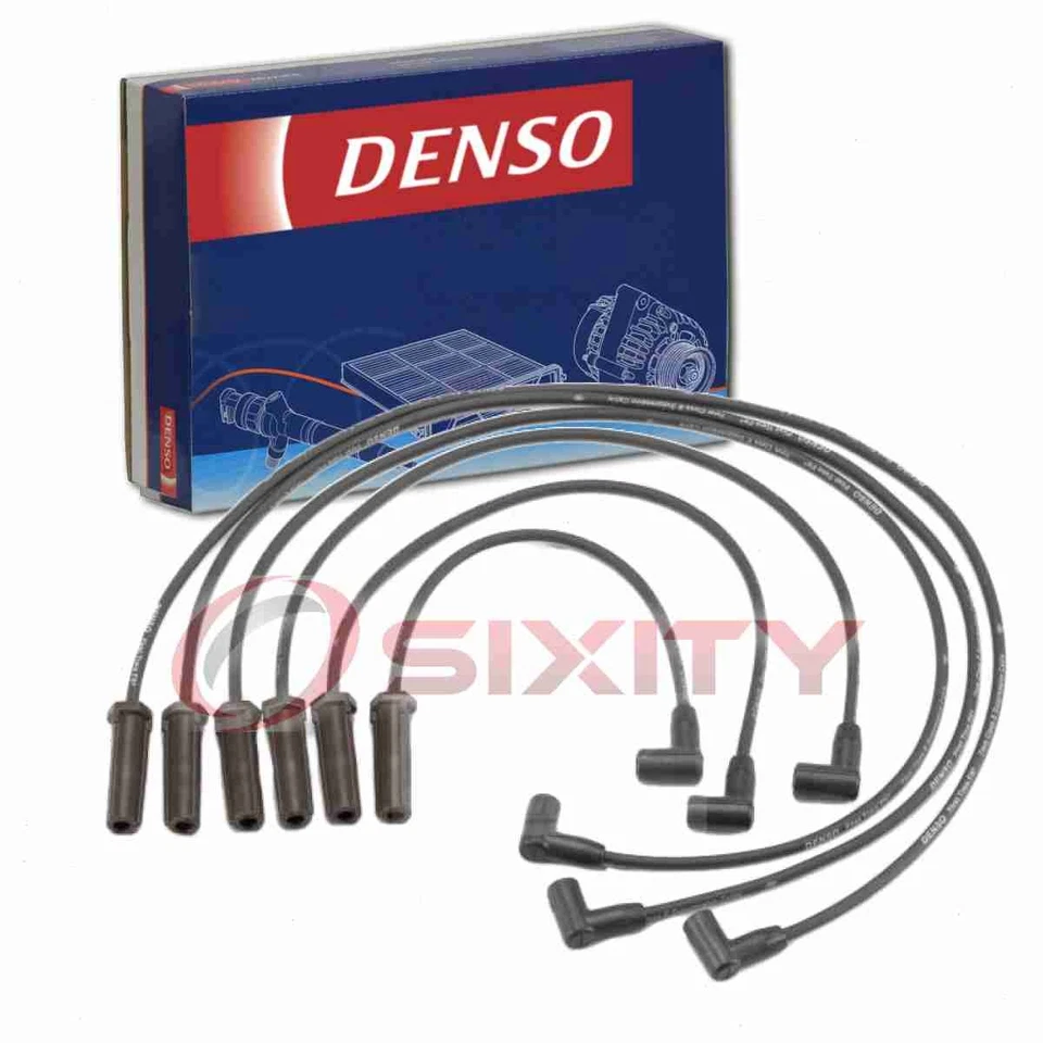 Juego de cables de bujía Denso para Pontiac Bonneville 1999-2005 3,8 L V6 encendido xq Foto 1 de 4