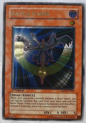 Yugioh 1x Battle Fader ABPF-EN006 Ultimate Rare 1st Edition Near Mint - Image 1 of 4