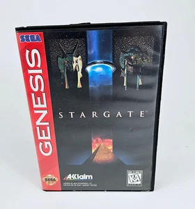 Stargate Sega Genesis CIB Complete with Manual Authentic Tested Working - Picture 1 of 7