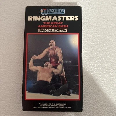 Pro Wrestling Illustrated Ringmasters The Great American Bash Special Ed VHS - Image 1 of 4