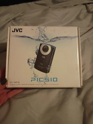 JVC Picsio GC-WP10AU HD Camcorder Digital Camera Touchscreen & Waterproof NEW - Image 1 of 4