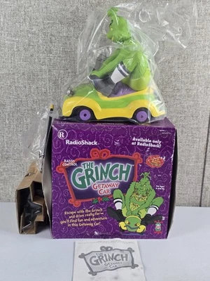 Vintage 2000 The Grinch Who Stole Christmas Radio Shack RC Kurzurlaub Auto Spielzeug NEU LESEN - Bild 1 von 4