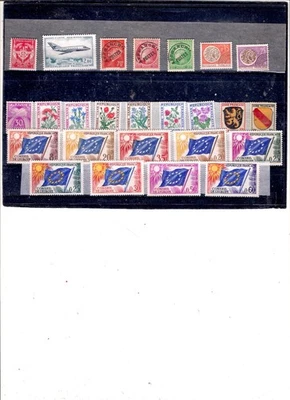 FRANCE, 1946-1964, MintH , 25 Diferent Pcs., Catal.value $32,50 - Image 1 of 2